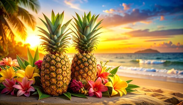 Exotic Fruit and Still Life Compositions