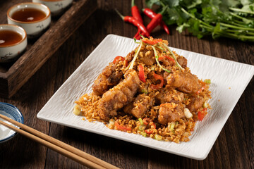Chinese Cuisine - Salt and Pepper Pork Ribs