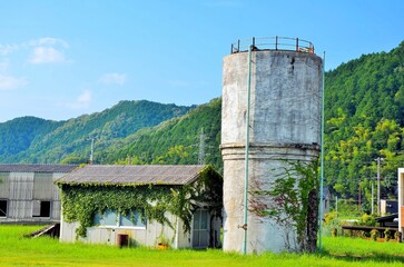 和田山駅 給水塔