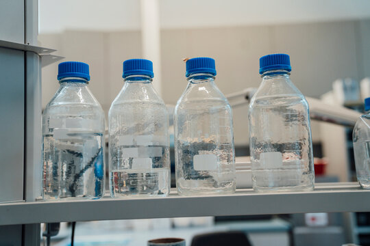 Laboratory liquid Reha tubes for medical research in clean room