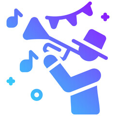 parade gradient fill icon