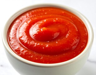 Red sauce in a bowl © bayar