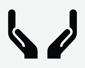 Open Hands Worship Gesture Icon Care Holding Hold Caring Praying Offering Pray Offer Blessing Bless Charity Receive Palms Palm Hand Arm Sign Symbol