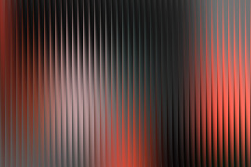 Illustration of textured abstract background with vertical ribbed pattern and red accents
