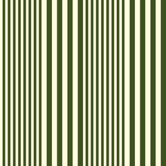 Seamless pattern of green and beige vertical stripes