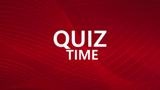 quiz time text
