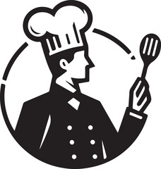 Professional Chef Silhouette