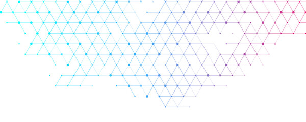 Modern health care or medical background design. Health care innovation concept. Horizontal header web banner. Abstract geometric background with hexagon shapes for medicine, science, chemistry.