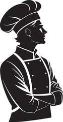 Professional Chef Silhouette