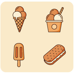 Ice Cream Icons