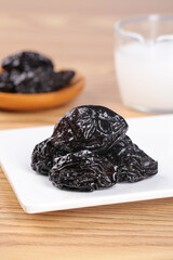 California Dried Prunes Air-Dried Fruit Healthy Snack Natural Food Nutrition