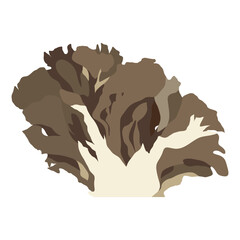 舞茸のイラストアイコン