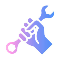 wrench Gradient icon