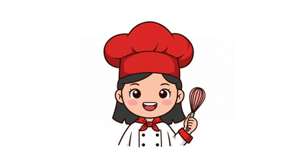 Obraz premium girl in red