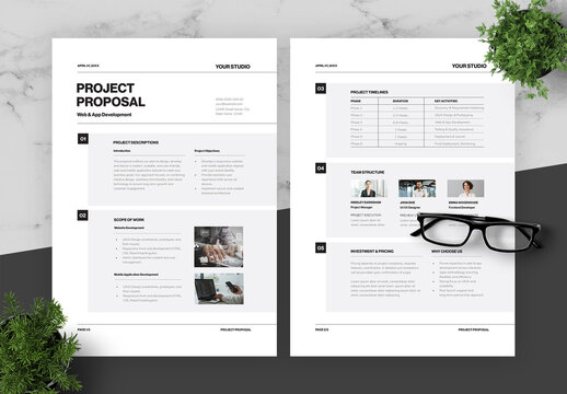 Black And White Project Proposal