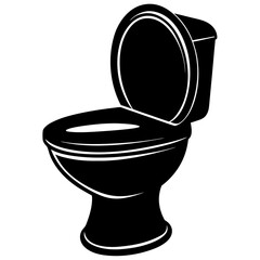 toilet bowl isolated