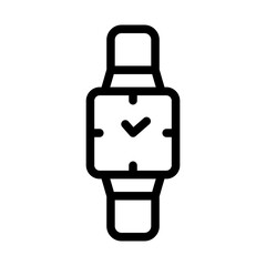 watch Line Icon