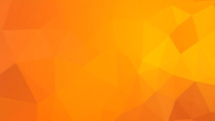 Contemporary vector background, orange and golden yellow gradient blend, abstract polygonal pattern with subtle texture, presentation-friendly