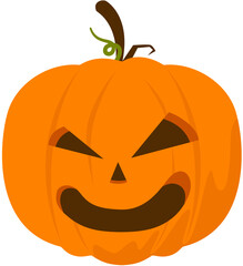 Halloween Pumpkin Illustration