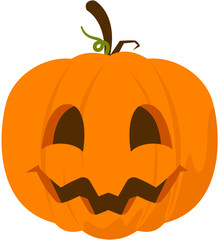 Halloween Pumpkin Illustration