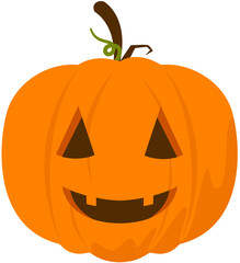 Halloween Pumpkin Illustration