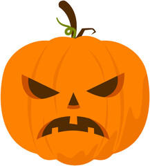 Halloween Pumpkin Illustration