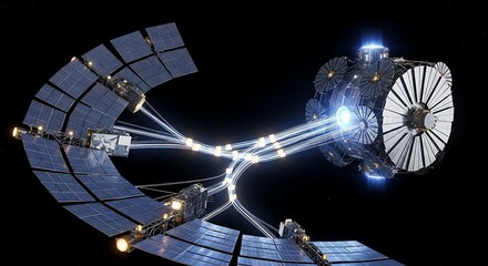 Space-Based Solar Power - Harnessing the Suns Energy in Orbit.