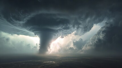 Obraz premium The Tempests Violent Warning