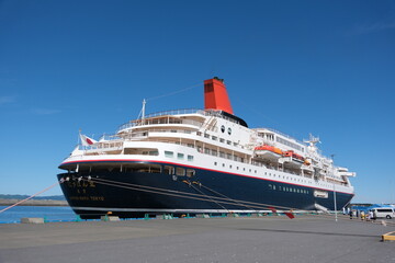 客船日本丸（利尻島にて
