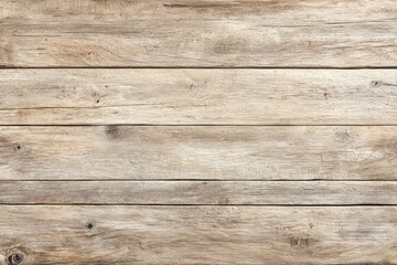 Fototapeta premium Close-up view of weathered, light-brown wooden planks