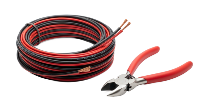 Electrical wire and cutters