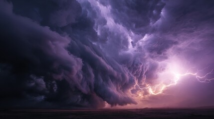 Obraz premium The Furious Skys Earth-Shaking Roar