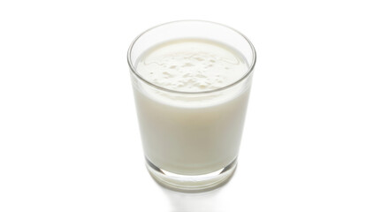Glass of milk or yogurt product
