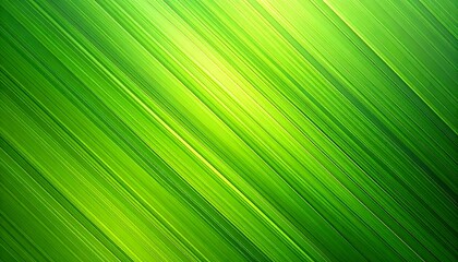 Fototapeta premium Diagonal green lines abstract background
