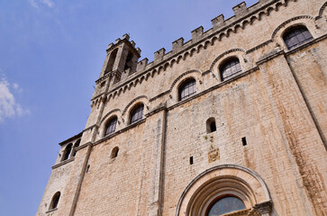 Fototapeta premium The medieval city of Gubbio, Umbria, Italia