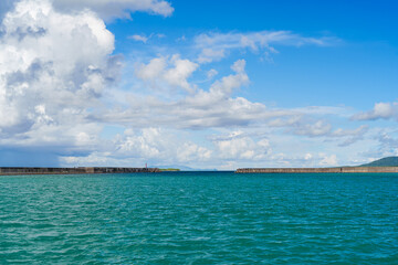 西表島  上原港から海を望む 2025年9月5日撮影