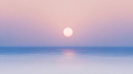 Dreamy Starry Sky and Moonlit Night with Gradient Sky Scenery
