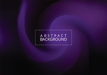 Abstract purple and black gradient background featuring smooth curves and fluid depth. Ideal for digital art, presentations, posters, and branding with a bold, modern, and dramatic visual style.