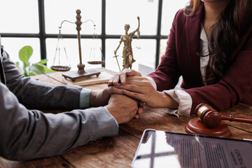 Business trust commitment which Business Lawyer Partners holding hands with Help, trust ,support ,empathy and factors relationship marketing for reach successful achievement and meeting commit concept