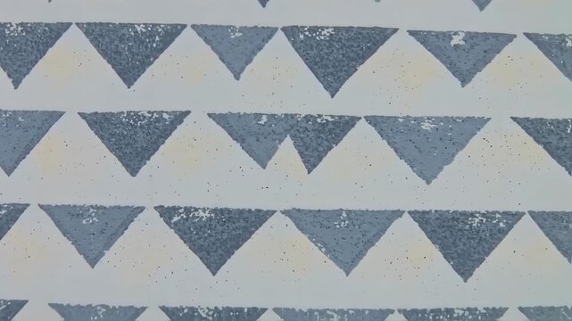 Gray triangles pattern on a light background