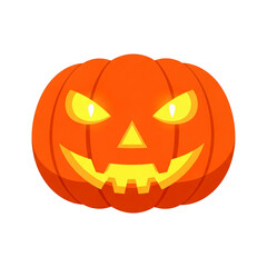 Glowing Evil Pumpkin