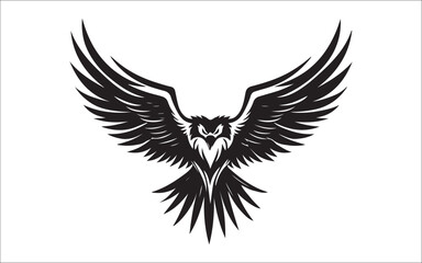 Obraz premium eagle tattoo vector
