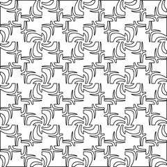 Linear pattern. Digital design.Black and white pattern for web page, textures, card, poster, fabric, textile. Linear Wallpaper Image.
Repeating ornament.