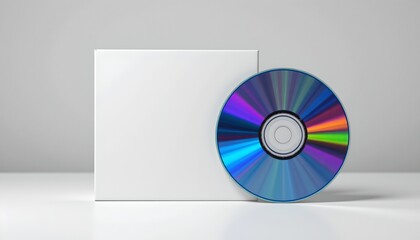 A CD of music alongside its original case, both resting on a white surface against a neutral background.