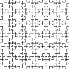 Linear pattern. Digital design.Black and white pattern for web page, textures, card, poster, fabric, textile. Linear Wallpaper Image.
Repeating ornament.