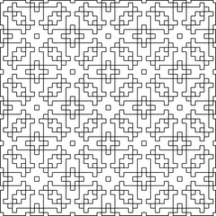 Linear pattern. Digital design.Black and white pattern for web page, textures, card, poster, fabric, textile. Linear Wallpaper Image.
Repeating ornament.