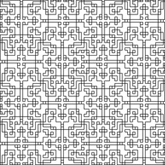 Linear pattern. Digital design.Black and white pattern for web page, textures, card, poster, fabric, textile. Linear Wallpaper Image.
Repeating ornament.