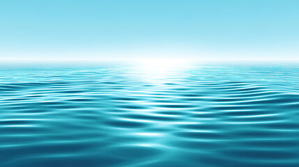 Obraz premium Rippled light on water, gradient abstract background