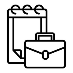bag Line Icon
