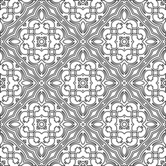 Linear pattern. Digital design.Black and white pattern for web page, textures, card, poster, fabric, textile. Linear Wallpaper Image.
Repeating ornament.